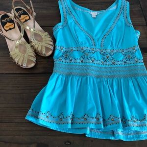 Plenty by Tracy Reese beaded top